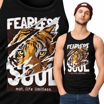TANK TOP ZWIERZĘTA  FEARLESSOUL